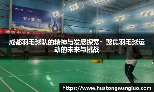 成都羽毛球队的精神与发展探索：聚焦羽毛球运动的未来与挑战